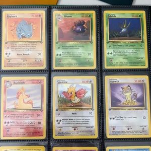 Pokemon Cards First Edition Jungle Base Set Bundle